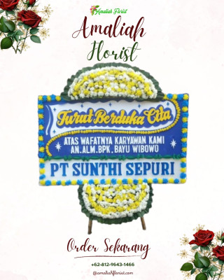 Papan Bunga Duka di Pangururan