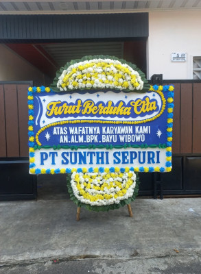 Papan Bunga Duka di Pangururan