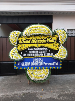 Papan Bunga Duka di Pangururan